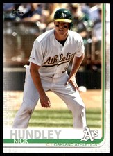 Nick Hundley 2019 Topps Update #US195 Athletics MLB READ FREE SHIP AutographDen