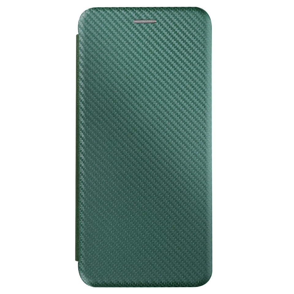 Avizar, Custodia per Nokia C22 portacarte cordino stand video effetto carbonio - Immagine 2 di 4