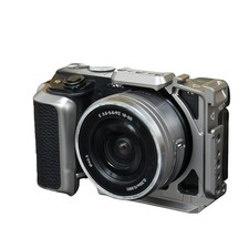 Camera cage quick release stabilizer suitable for Sony A6400 expansion Aluminum