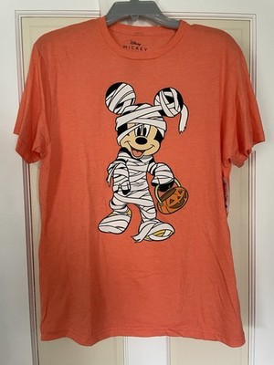 DISNEY MICKEY MOUSE MUMMY HALLOWEEN T-SHIRT ADULT MEDIUM BNWT