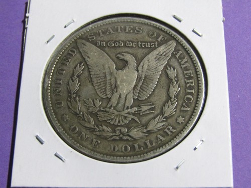 1890-P $1 Morgan Silver Dollar #827 - VF - Bild 2 von 2