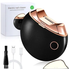 Safety Electric Nail Clipper Automatic Thick Nails Trimmer Professional Tool US