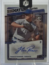 2020 Panini Donruss Optic - Signature Series Thomas Pannone #SS-TP (AU)