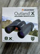 Celestron Outland X 8x25 Binoculars Brand New Sealed Box
