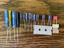 Realistic LAB-420 Recap Kit Capacitors Turntable Speed Repair Set