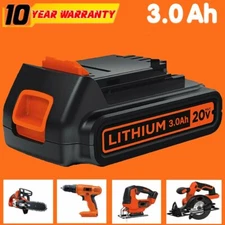 Lithium-Ion Batteryreplace for Black and Decker 20 Volt LB20 LBX20 LBXR20