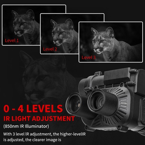 CY10 Helmet Night Vision Monocular 850nm HD IR WIFI Digital Hunting Night Vision - Picture 4 of 12