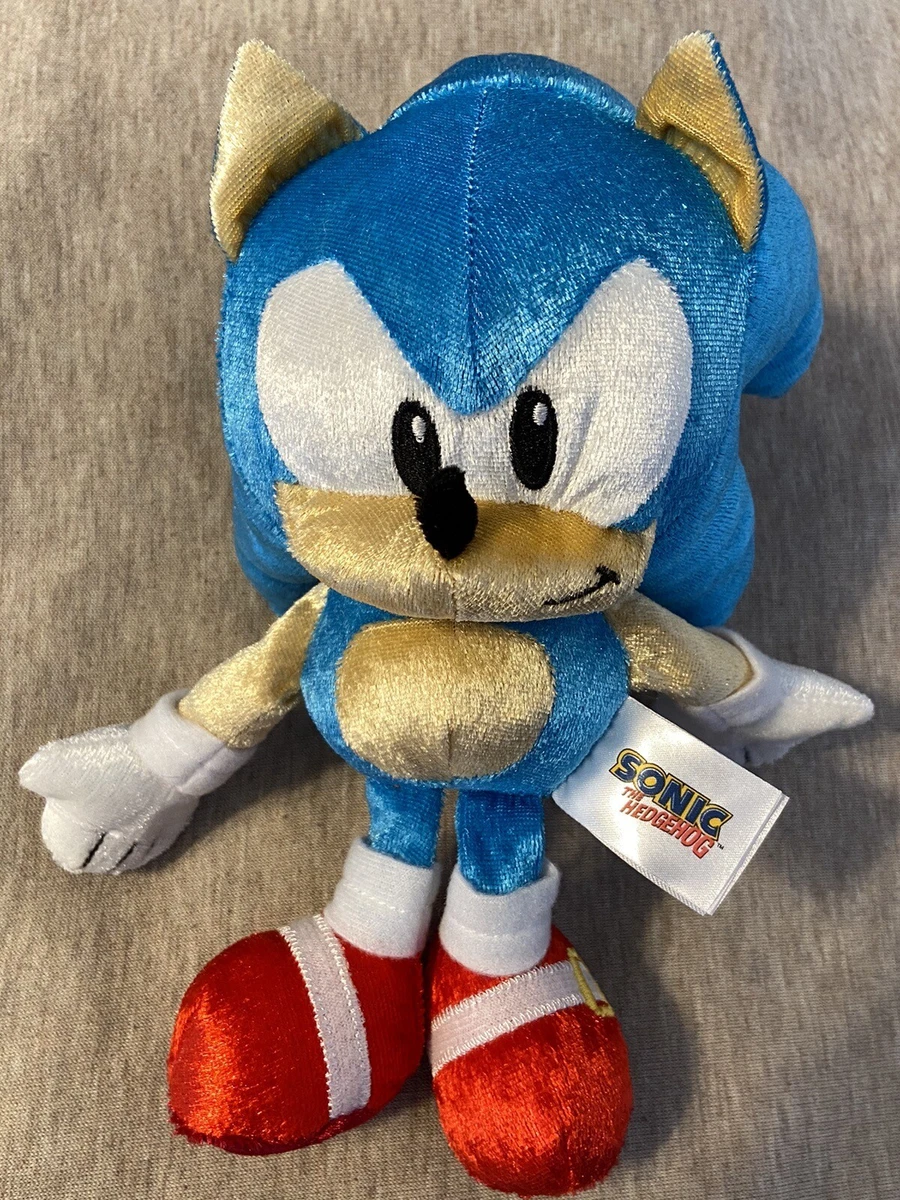 TOMY 25th Anniversary Sonic The Hedgehog Plush 8 Factory Reject