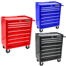 7-Drawers Rolling Tool Chest Mobile Tool Storage Cabinet Tool Cart with Wheels