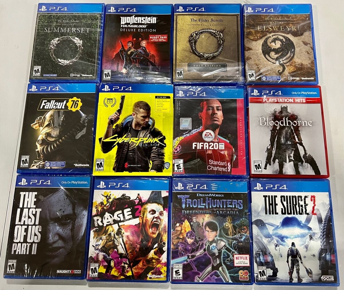 PS4 Sony PlayStation 4 Games PS4 Tested Game,Video Juegos, Many Titles  Available