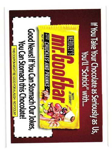 2021 WACKY PACKAGES MONTHLY OCTOBER PICK A CARD WONKY PACKAGES COUPON BACKS - Picture 16 of 22