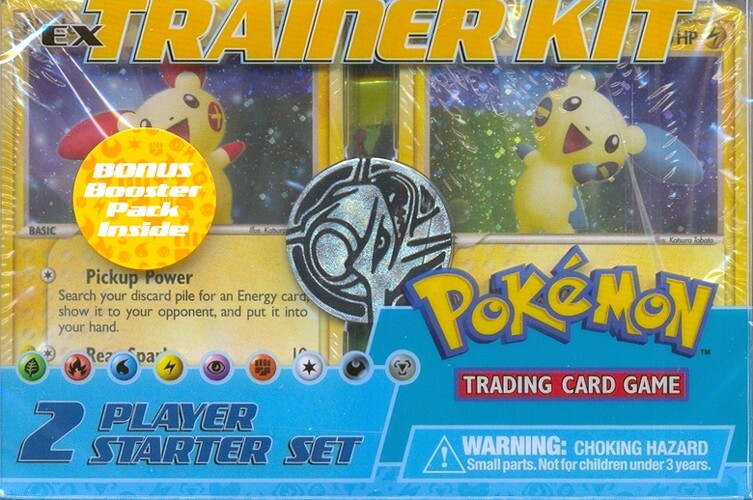 Pokémon EX Trainer Kit 2 Cards Plusle & Minun Nintendo 2006 /12  You Pick