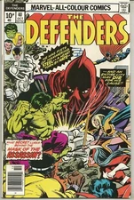 The Defenders #40 : October 1976 : Marvel Comics..