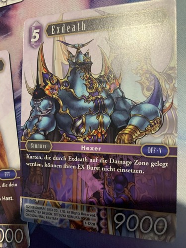 GERMAN FFTCG Opus 1 Singles - You Choose! - Final Fantasy Wave 2 - All Rarities! - Picture 115 of 179