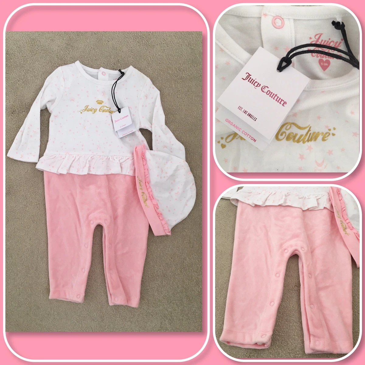 Juicy couture baby romper 2025