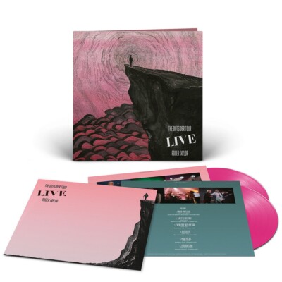 ROGER TAYLOR (QUEEN) - The Outsider Tour Live PINK Vinyl 2-LP (NEW) ft Brian May