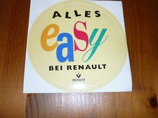 alter Aufkleber Sticker  Renault      Alles Easy