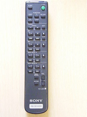 Remote Control SONY - FM AM stereo RECEIVER STR DE135 STR DE435 STR V200 console