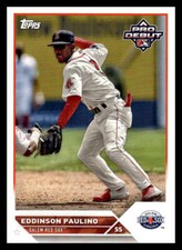 2023 Topps Pro Debut Eddinson Paulino   PD-155 Salem Red Sox