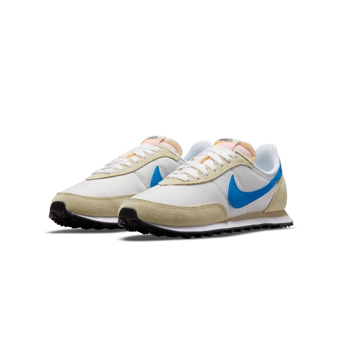 Women's Nike Waffle Trainer 2 Rattan Beige Photo Blue Light