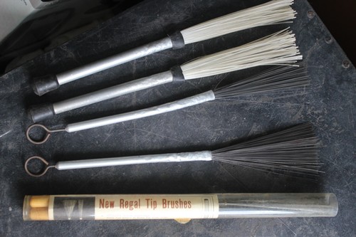 Vintage Regal Tip brushes NOS and 2 more sets of brushes