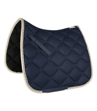 Schabracke ESPERIA Waldhausen Dressur dunkelblau creme NEU