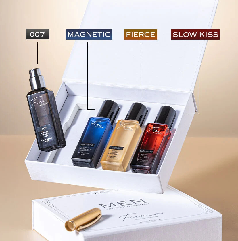 Perfume Gift Set for Men Curated by Women Luxurious Fragrances EDP