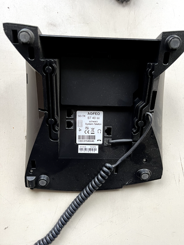 AGFEO ST 40 S0 Systemtelefon ISDN schwarz - Bild 3 von 3