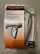 Shock Doctor Core Athletic Supporter with Bio-Flex Cup - White Men small