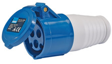 Image of Draper 230 VOLT BS 16AMP SITE SOCKET 02991 230V IP44 Site Socket (16A)