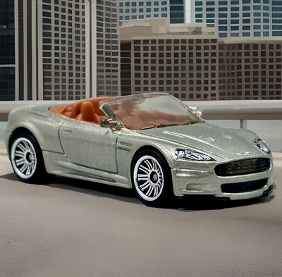 2011 Aston Martin DBS Volante w/ Floating Display - Matchbox Collectible