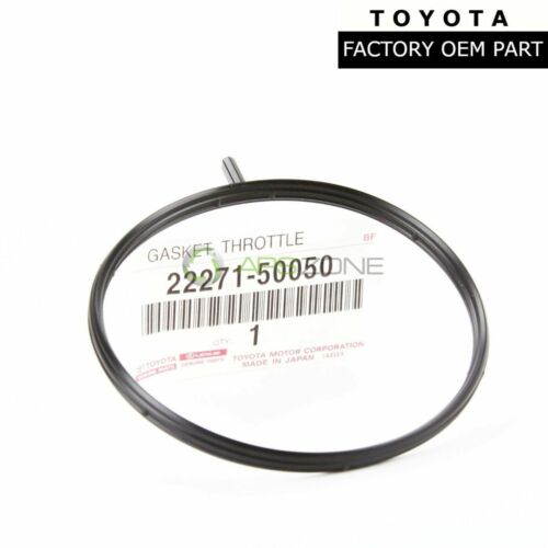 GENUINE TOYOTA LEXUS FUEL INJECTION THROTLE BODY CVR GASKET QTY 1 OEM 2227150050 - Picture 1 of 3