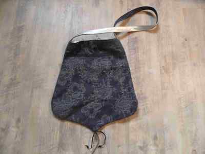 NOA NOA beautiful fabric bag BOHO gray silver NWOT BI1016