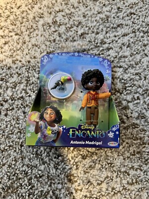 Disney Encanto Movie 3'' Figure Antonio Madrigal Doll Accessory Toucan 2021 Jakks
