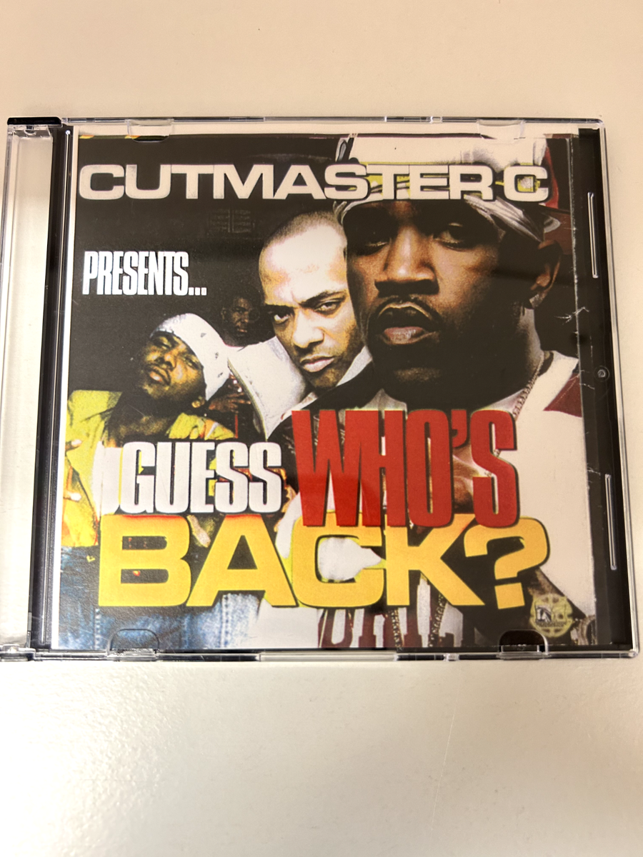 RARE DJ CUTMASTER C GUESS WHOS BACK NYC MIXTAPE MIX CD 2006