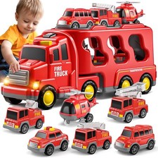 Auto Spielzeug ab 2 Jahre Cars Spielzeug für Kinder7 in 1 Baby LKW Spielzeug NEU