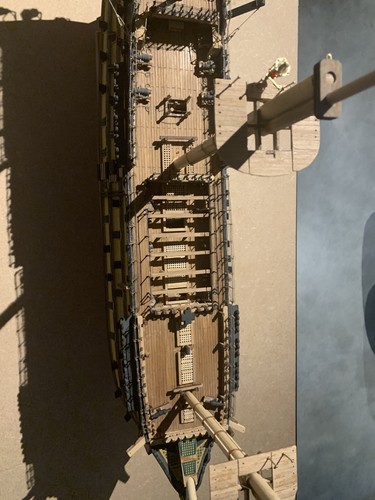 HMS VICTORY - Nave Statica Montata Veliero Da Collezione Scala 1:98 - 1100 Cm - Foto 9 di 13