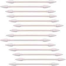 Pointed Cotton Swabs Compatible with Q Tips Double Precision Tips Cotton 400pcs