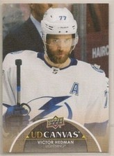 VICTOR HEDMAN ~ 2021-22 Upper Deck UD CANVAS #C192 ~ Tampa Bay Lightning ~ SP