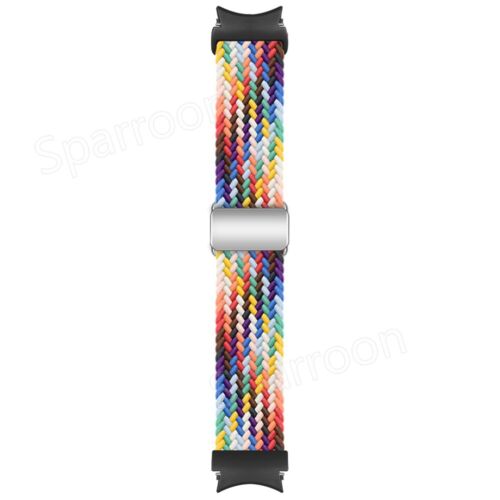 Cinturino nylon magnetico Quick Fit per Samsung Galaxy Watch FE 7 4 5 6 Classic - Foto 79 di 106