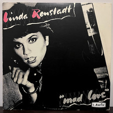LINDA RONSTADT - Mad Love 1980 - 12" Vinyl Record LP - VG 