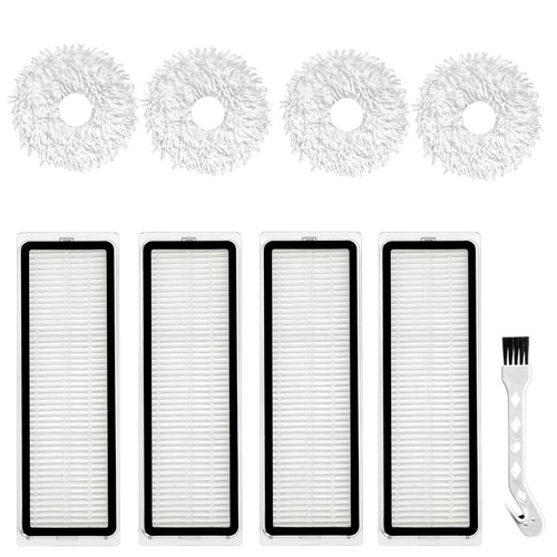 Brush Filter Mop Cloth Replace for Dreame Bot W10/W10 Pro Sweeper Vacuum Cleaner - Picture 2 of 63