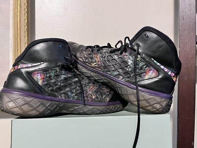 2013 Mens Nike Kobe 3 III Prelude Misery Black Purple Kamquat Size