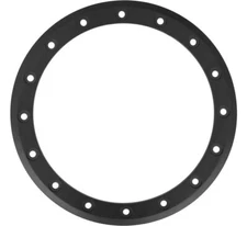 SYSTEM 3 SB-4 Off Road Beadlock Rings 15" Black 15S3RING-200