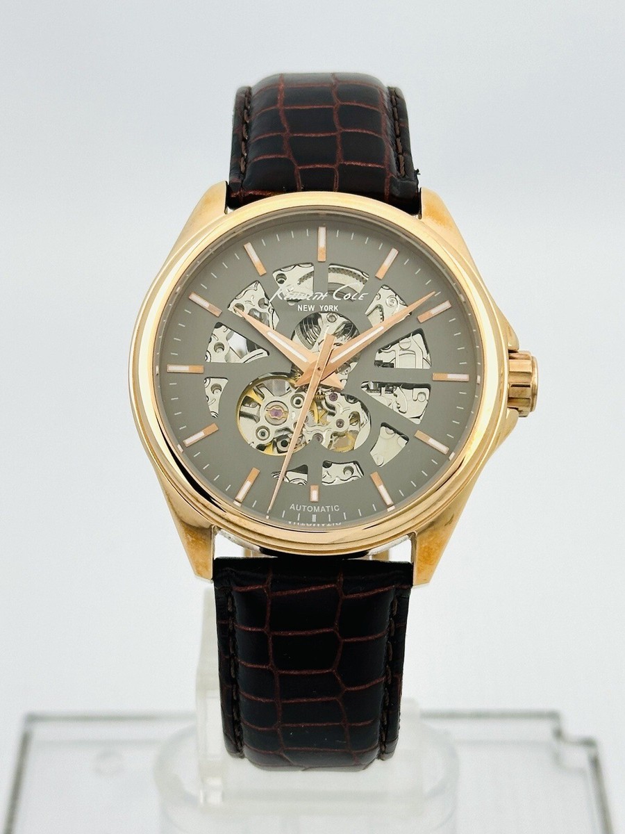 KENNETH COLE NEW YORK LOVED AUTHENTIC GENUINE LEATHER; ROSE GOLD JAPANESE WATCH 887038059572_1_1024x1024.png?v  main image 3
