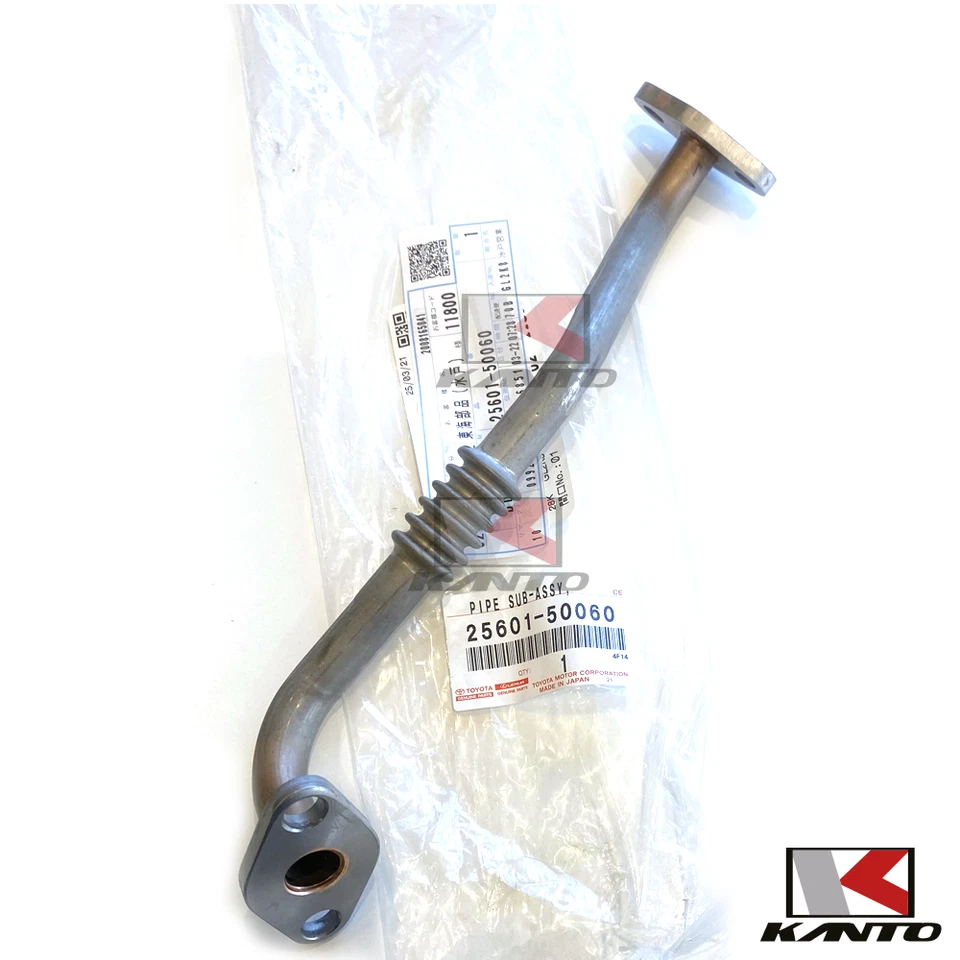 Subconjunto de tubería EGR genuino Lexus 25601-50060 LS400 1995-1998 Foto 4 de 4