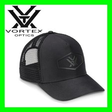 Vortex Core-Tec Men's Casual Snap Black Mesh Hat Cap 123-08-BLK
