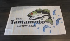 Gary Yamamoto Fishing Banner Flag Custom Bait Lure Outdoors Shop Store Outfitter