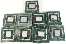 Lot of 9 Xilinx Virtex-4 Chips without Face Plate for Chip Recovery