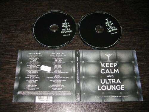 Keep Calm Et Ultra Lounge 2CD Timeless Classics To And Carry On - Afbeelding 1 van 1